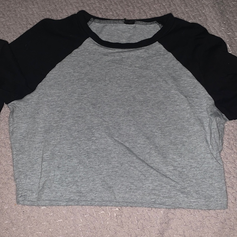 Baseball Crop Top/Baby Tee